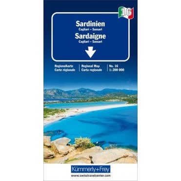 Regional road map of Italy 16: Sardinia