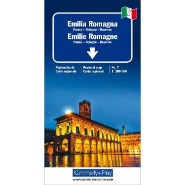 Regional road map of Italy 7: Emilia-Romagna
