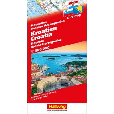 Slovenia / Croatia / Bosnia-Herzegovina Road Map