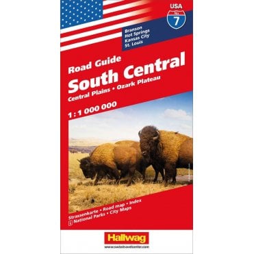 South Central road Guide - map USA/7