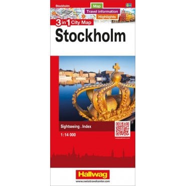 Stockholm 3 in 1 City map