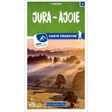 Switzerland Hiking Map (40k) 04: Jura - Ajoie