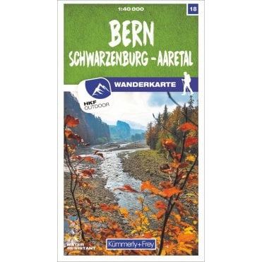 Switzerland Hiking Map (40k) 18: Bern