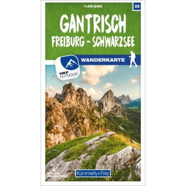 Switzerland Hiking Map (40k) 28: Gantrisch / Freiburg - Schw