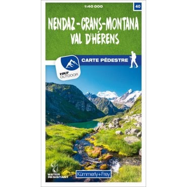 Switzerland Hiking Map (40k) 40: Nendaz - Crans-Montana Val
