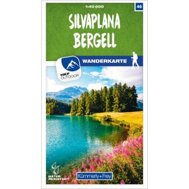 Switzerland Hiking Map (40k) 46: Silvaplana - Bergell