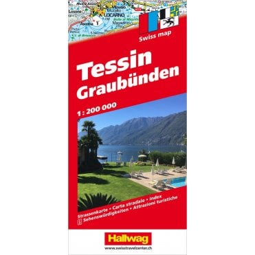 Tessin und Graubünden (Ticino & Grigioni) Road Map