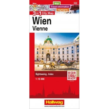 Vienna 3 in 1 City map