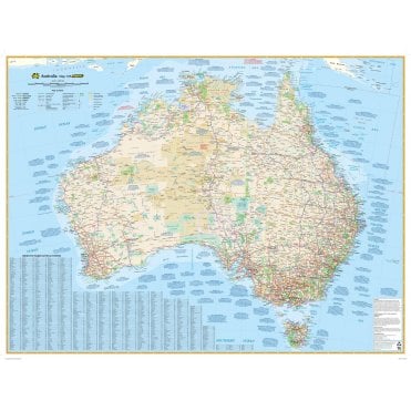 Australia Wall Map