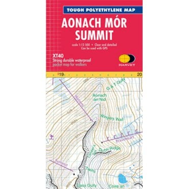 Aonach Mor Summit Map