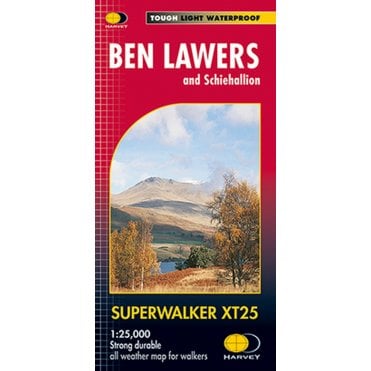 Ben Lawers and Schiehallion XT25 Superwalker Map