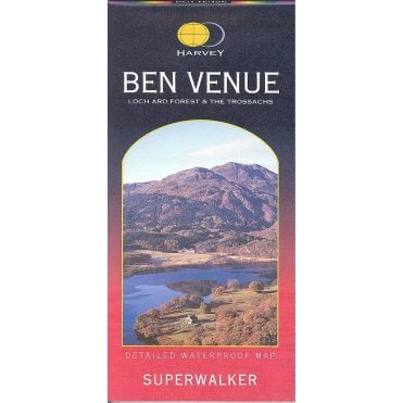 Ben Venue: Loch Ard Forest & The Trossachs XT25 Superwalker Map