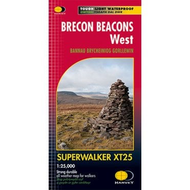 Brecon Beacons - West XT25 Superwalker Map