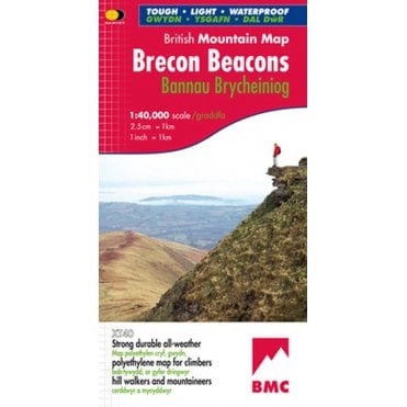 Brecon Beacons XT40 British Mountain Map