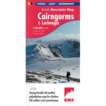 Cairngorms & Lochnagar XT40 British Mountain Map