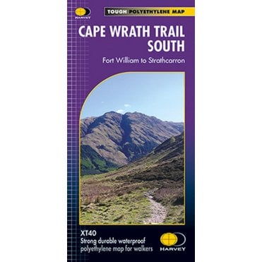 Cape Wrath Trail South XT40 Route Map - Fort William to Strathcarron