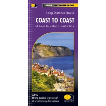 Coast to Coast - XT40 National Trail Map