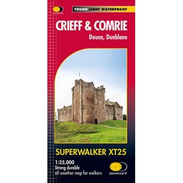 Crieff & Comrie - XT25 Superwalker Map