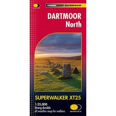Dartmoor North XT25 Superwalker Map