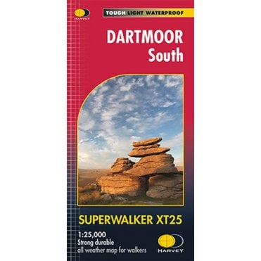 Dartmoor South XT25 Superwalker Map