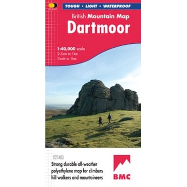 Dartmoor XT40 British Mountain Map