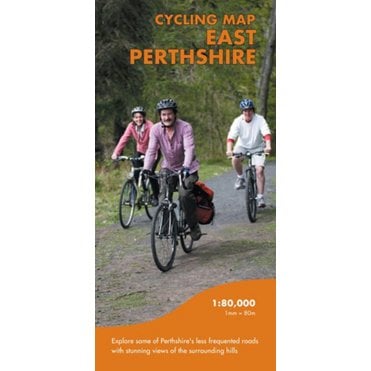 East Perthshire Cycling map
