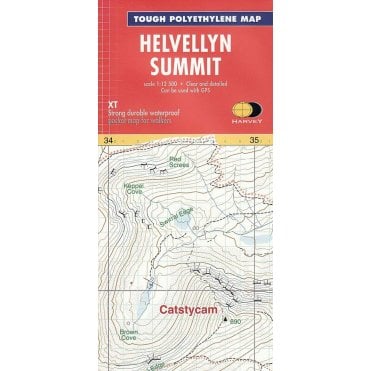 Helvellyn Summit Map