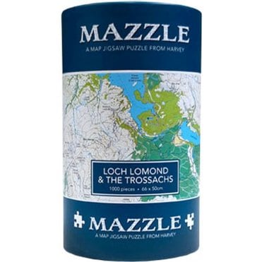 Loch Lomond & The Trossachs Mazzle (Map Jigsaw Puzzle)