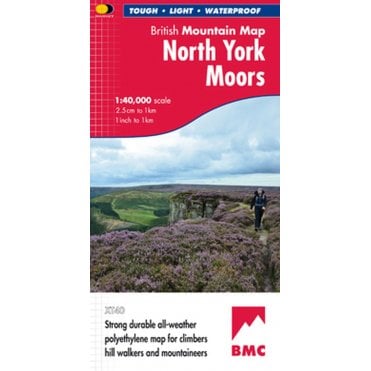 North York Moors XT40 British Mountain Map