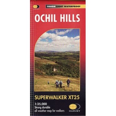 Ochil Hills XT25 Superwalker Map