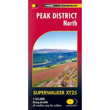 Peak District North - XT25 Superwalker Map