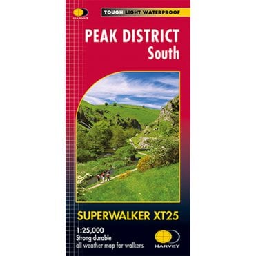 Peak District South - XT25 Superwalker Map