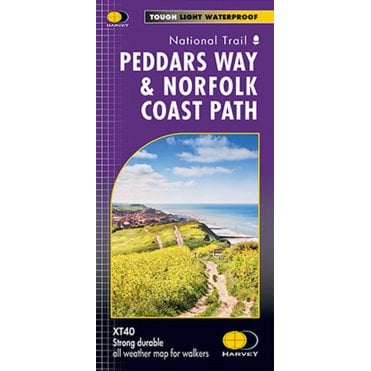 Peddars Way & Norfolk Coast Path - XT40 National Trail Map