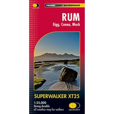 Rum, Eigg, Canna, Muck XT25 Superwalker Map