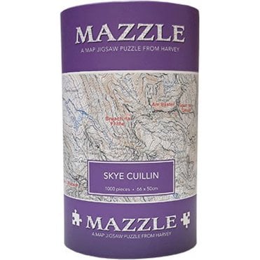Skye Cuillin Mazzle (Map Jigsaw Puzzle)