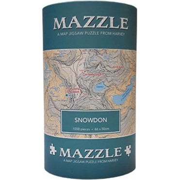 Snowdon Mazzle (Map Jigsaw Puzzle)