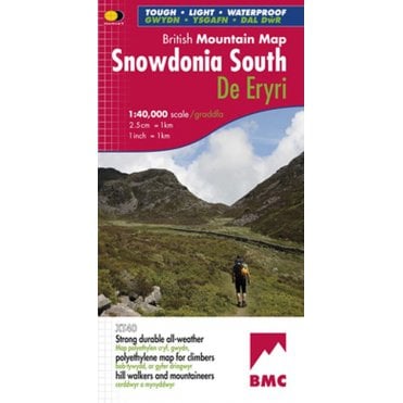 Snowdonia South De Eryri XT40 British Mountain Map