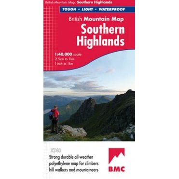 Southern Highlands XT40 British Mountain Map