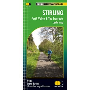 Stirling / Forth Valley & The Trossachs XT80 cycling map