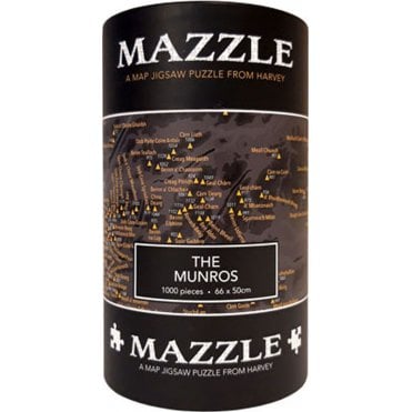 The Munros Mazzle (Map Jigsaw Puzzle)