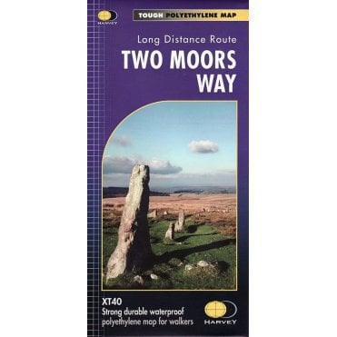 Two Moors Way XT40 Route Map