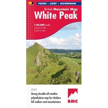 White Peak XT40 British Mountain Map
