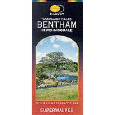 Yorkshire Dales: Bentham in Wenningdale Superwalker Map