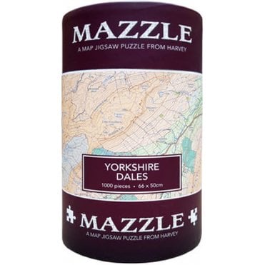 Yorkshire Dales Mazzle (Map Jigsaw Puzzle)