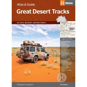 Australia Great Desert Tracks Atlas  & Guide