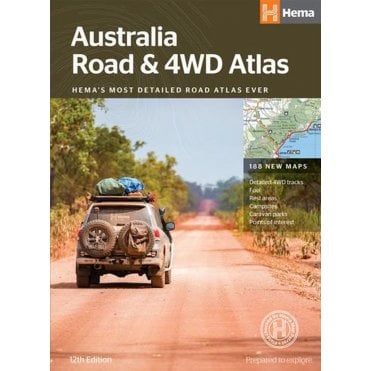 Australia Road & 4WD Atlas B4 (Paperback)