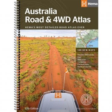 Australia Road & 4WD Atlas Spiral Atlas
