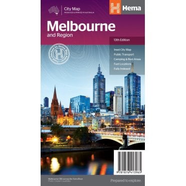 Melbourne & Region Handy Map