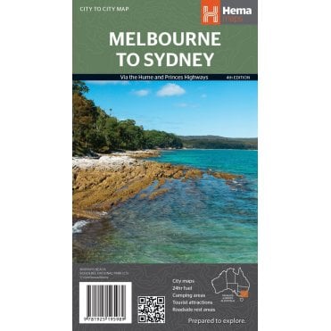 Melbourne to Sydney Map City To City Map