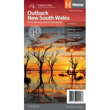 New South Wales Outback Explorer Map